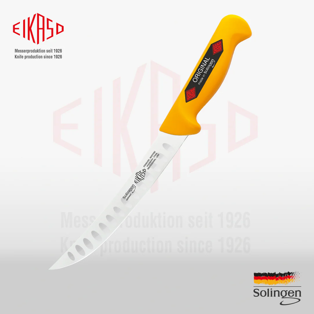 EIKASO SOLINGEN - OLUKLU KASAP BIÇAK 21 CM / 34 CM SARI
