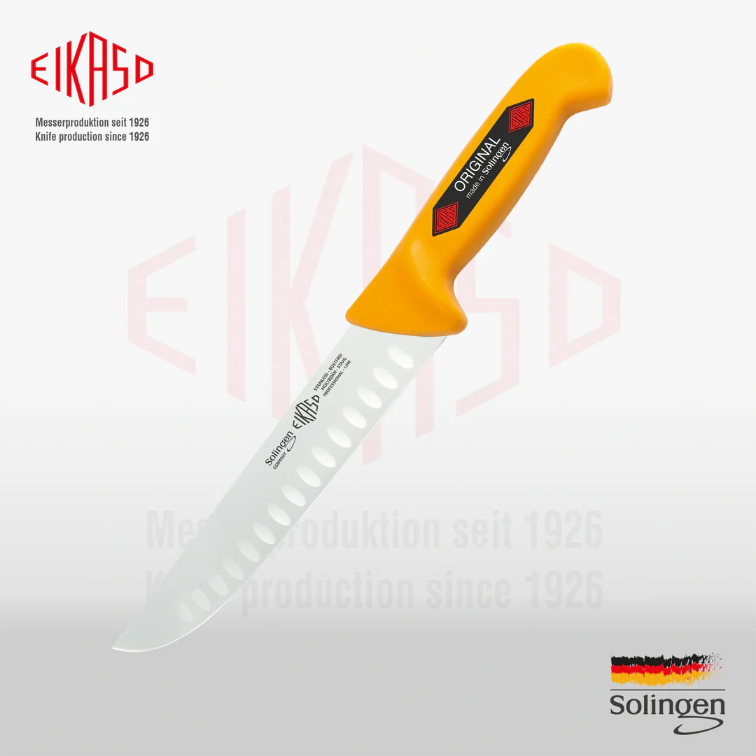 EIKASO SOLINGEN - OLUKLU KASAP BIÇAK 15 CM / 30 CM SARI
