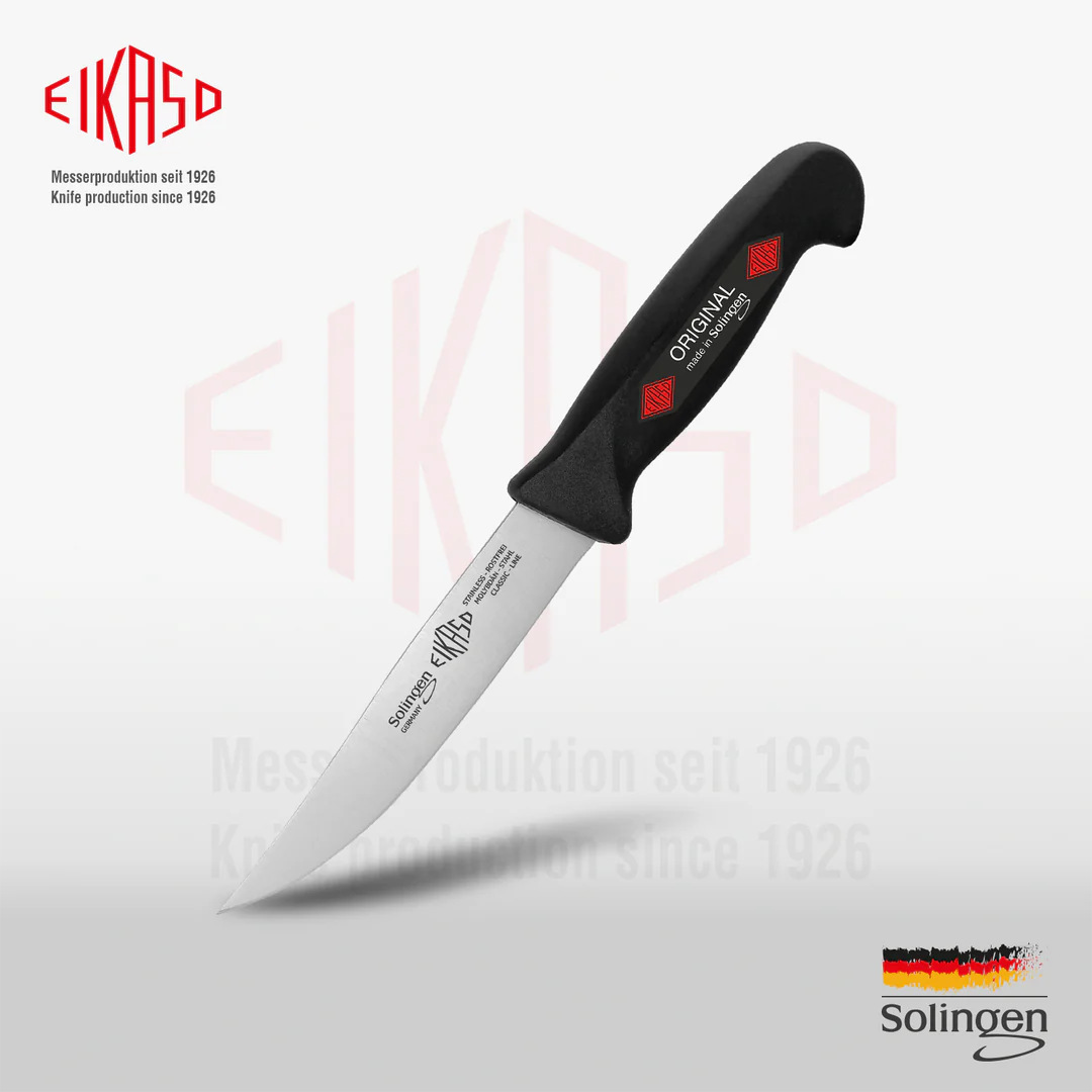 EIKASO SOLINGEN - MUTFAK BIÇAK 16 CM / 27 CM SİYAH