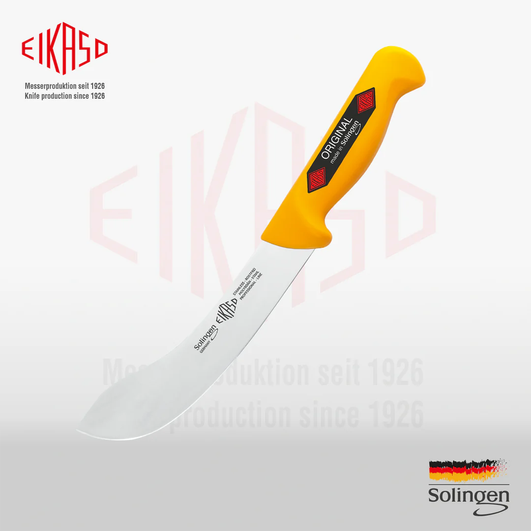 EIKASO SOLINGEN - KOMBİNA KASAP BIÇAK 18 CM / 33 CM SARI