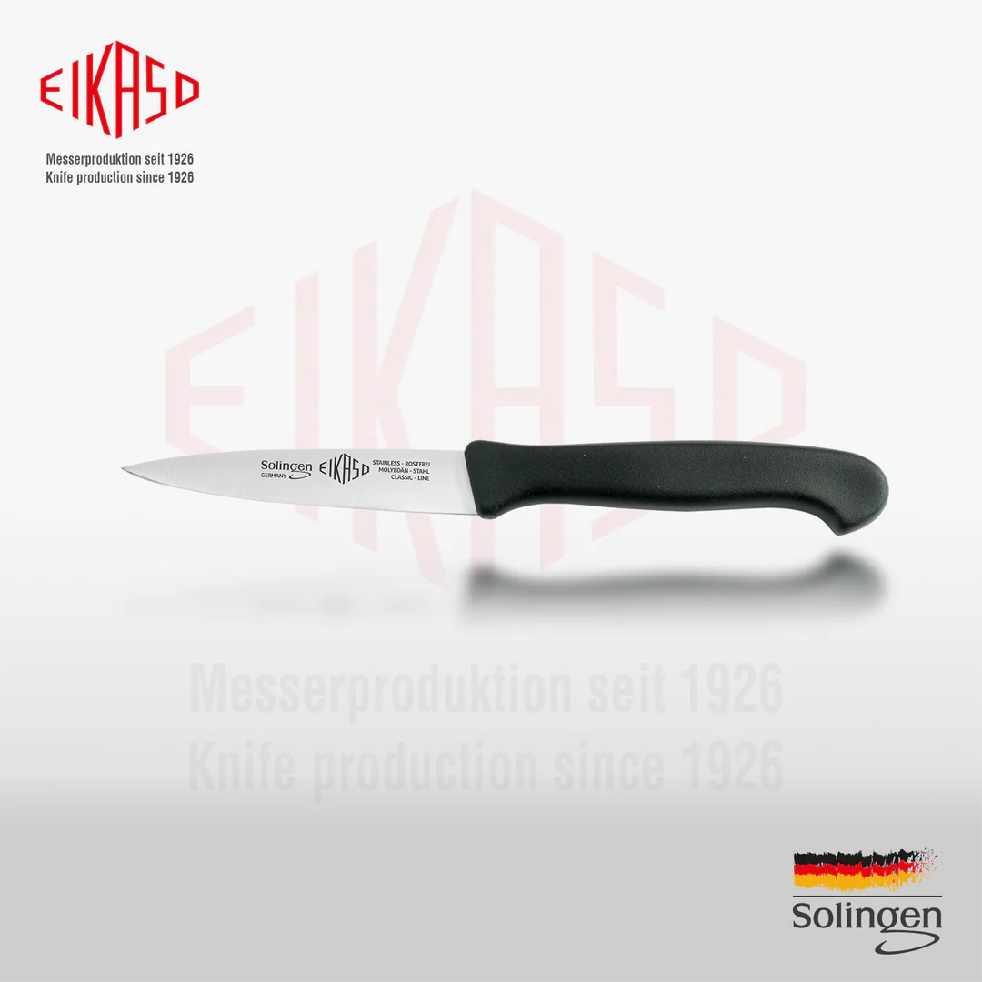 EIKASO SOLINGEN - SEBZE BIÇAK 10 CM / 21 CM SİYAH
