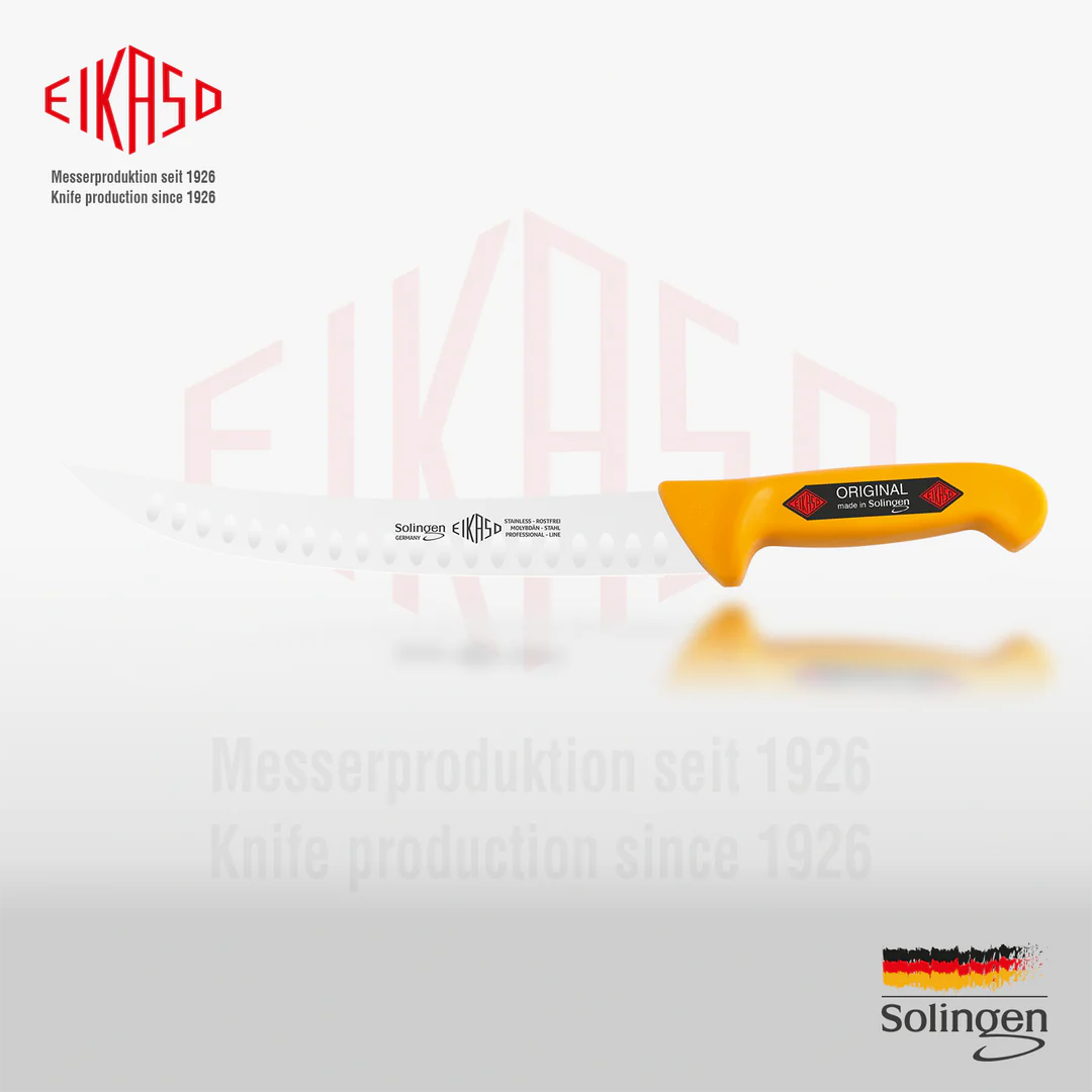 EIKASO SOLINGEN - OLUKLU KASAP BIÇAK 21 CM / 34 CM SARI